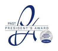 Carrier President Award Logo