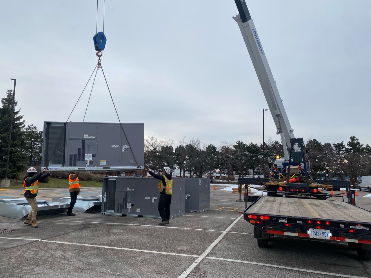 Commercial building HVAC