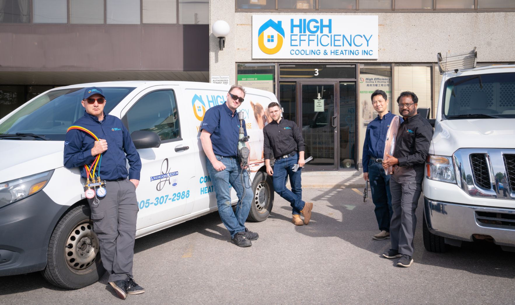 HVAC team