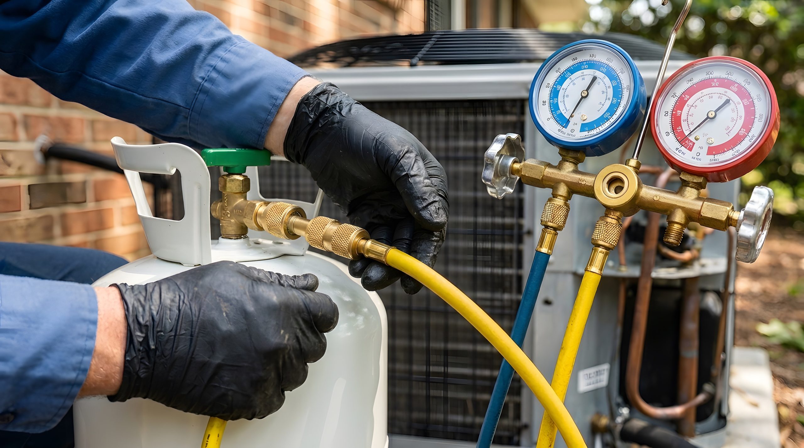 High Efficiency WE Care Service Membership technician